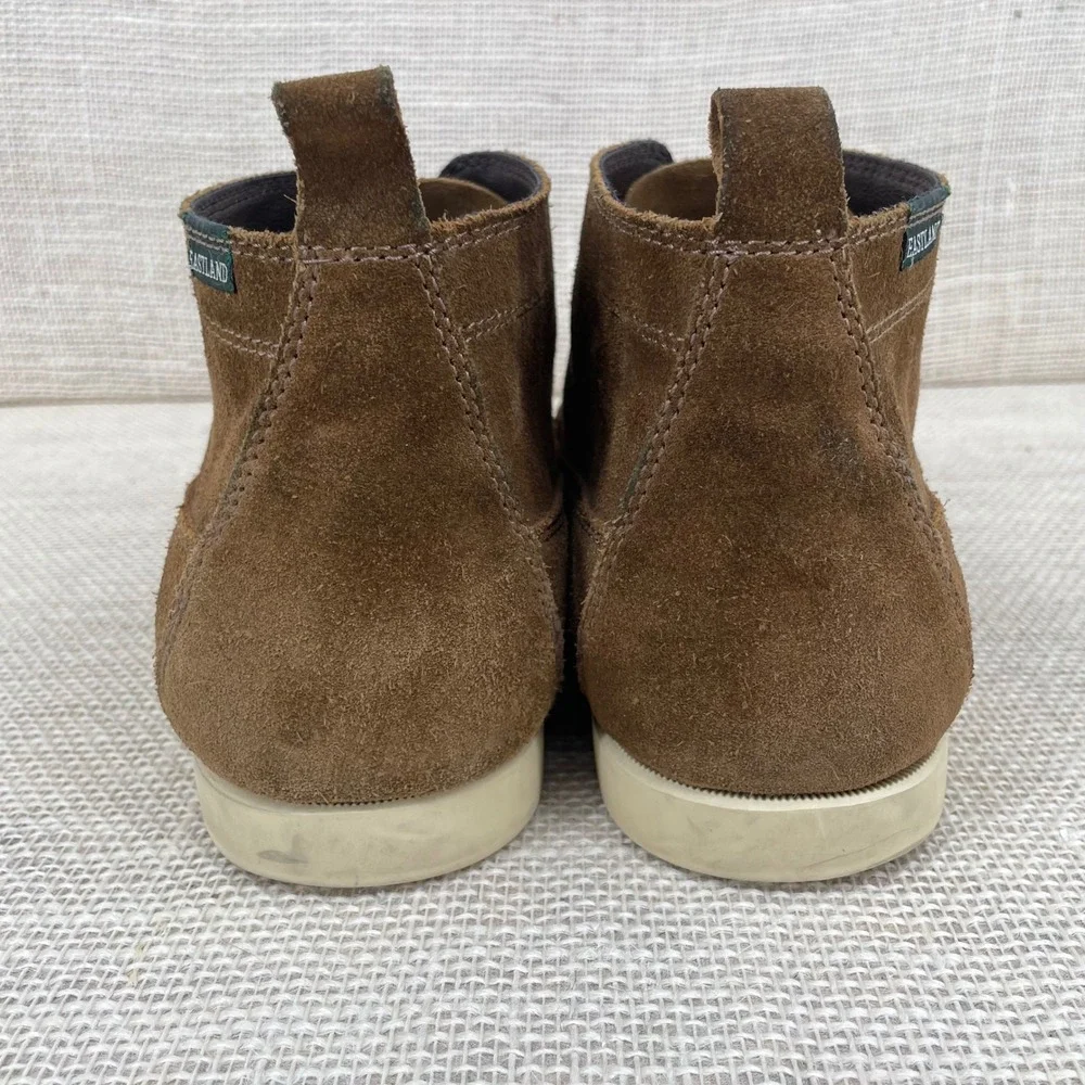 Eastland Seneca Mens 12D Brown Suede Moc Toe‎ Chukka Ankle Boots 4528-40D